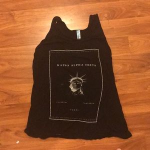 Kappa alpha theta tank top. Size L/XL